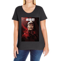 Money Heist Korea Yu Ji-tae Ladies Curvy T-shirt | Artistshot