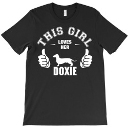 This Girl Loves Her Doxie T-Shirt | Artistshot