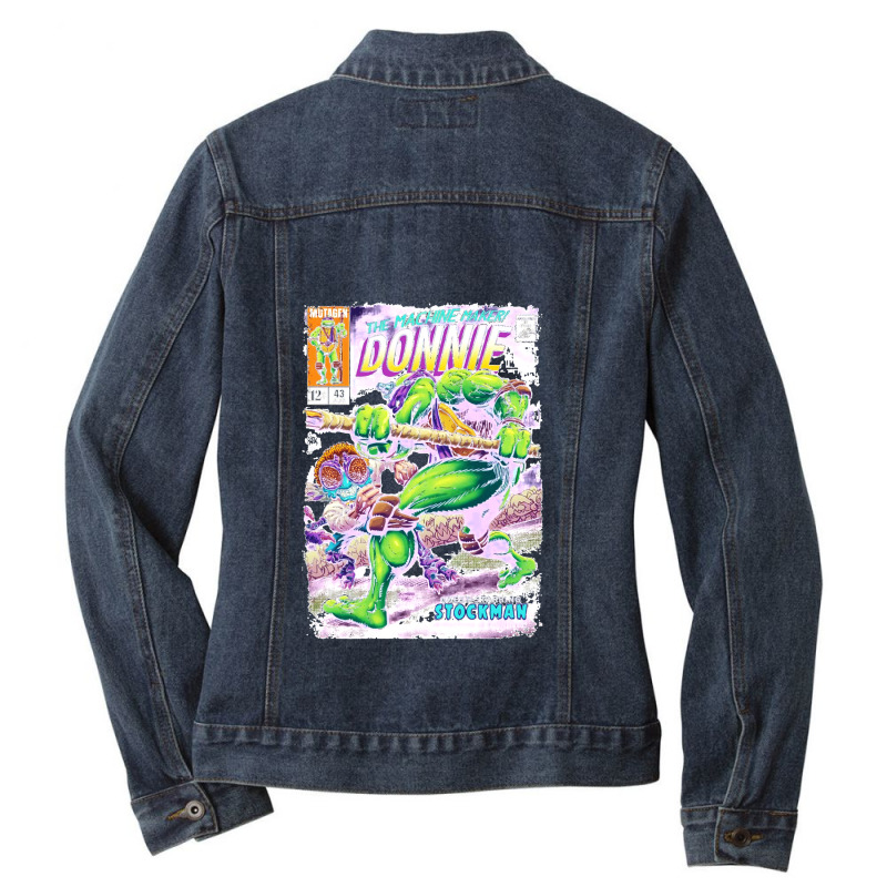 The Machine Maker Tshirt   The Machine Maker Donnie Tshirt Ladies Denim Jacket by DonnieCarlson | Artistshot