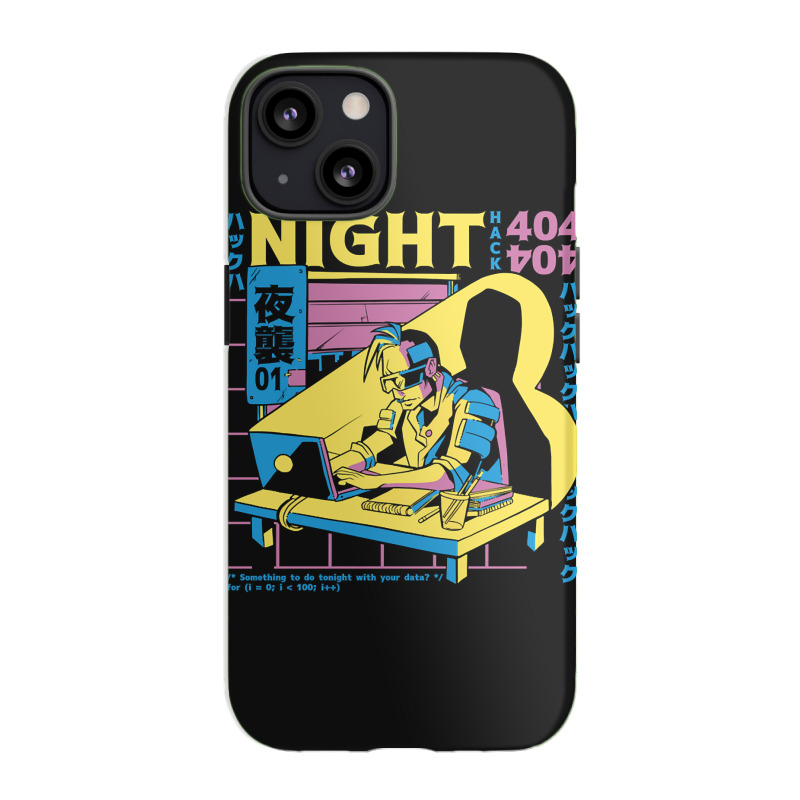 Cyberpunk Hacker Anime Boy Iphone 13 Case | Artistshot