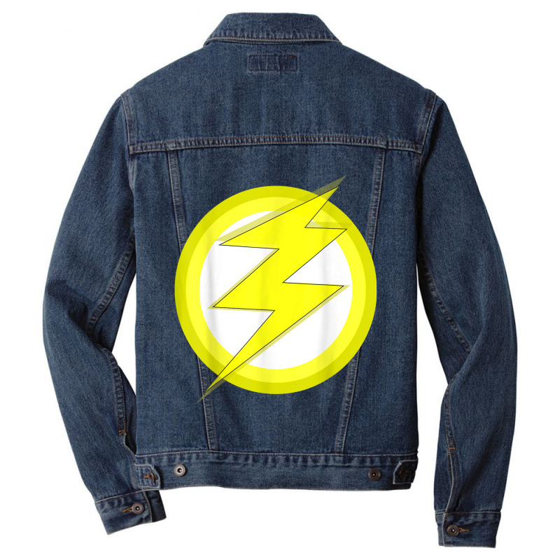 Lightning Bolt Men Cool Novelty Hipster Graphic Tshirt Men Denim Jacket by DevynGiorgio | Artistshot