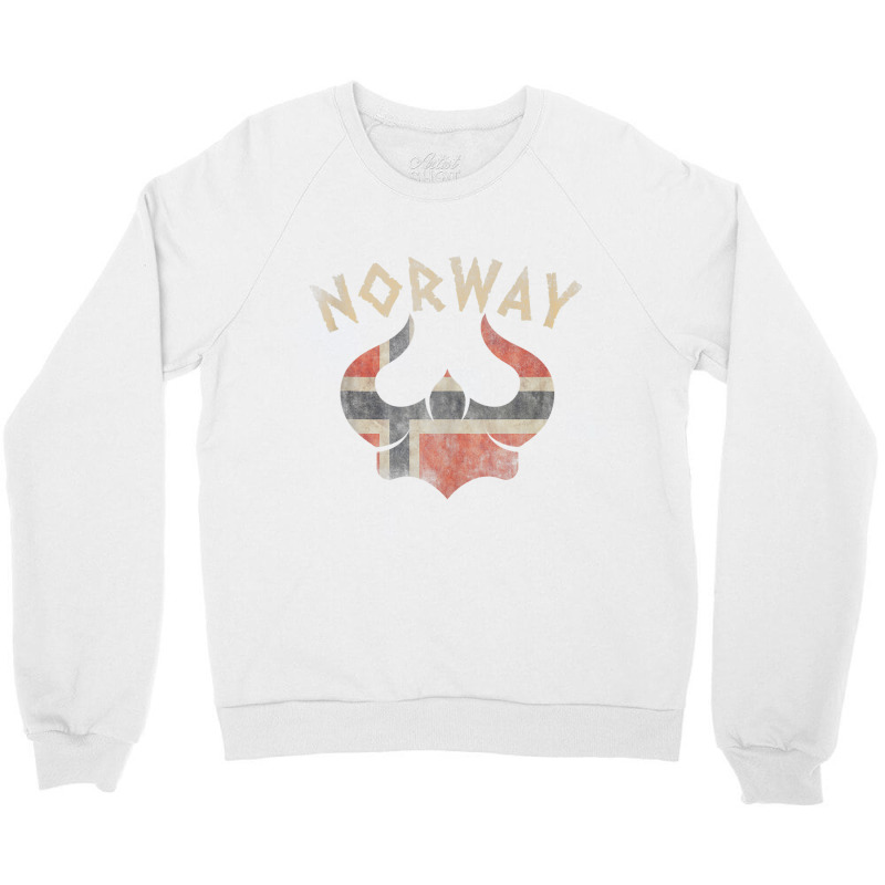 Norway Viking Helmet Scandinavian Norway Flag Souvenir Tank Top Crewneck Sweatshirt | Artistshot