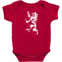 Heraldic Lion Symbol Bravery Nobility Royalty Strength Stylish Baby Bodysuit | Artistshot