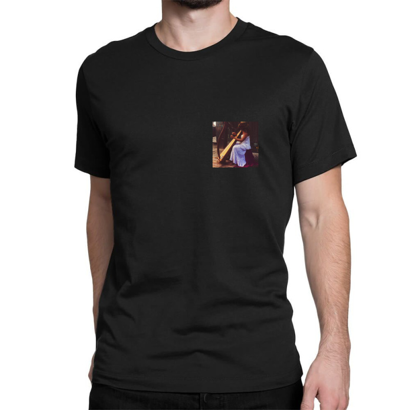 Magical Moment Street Artist Harpist Busker Classic T-shirt | Artistshot