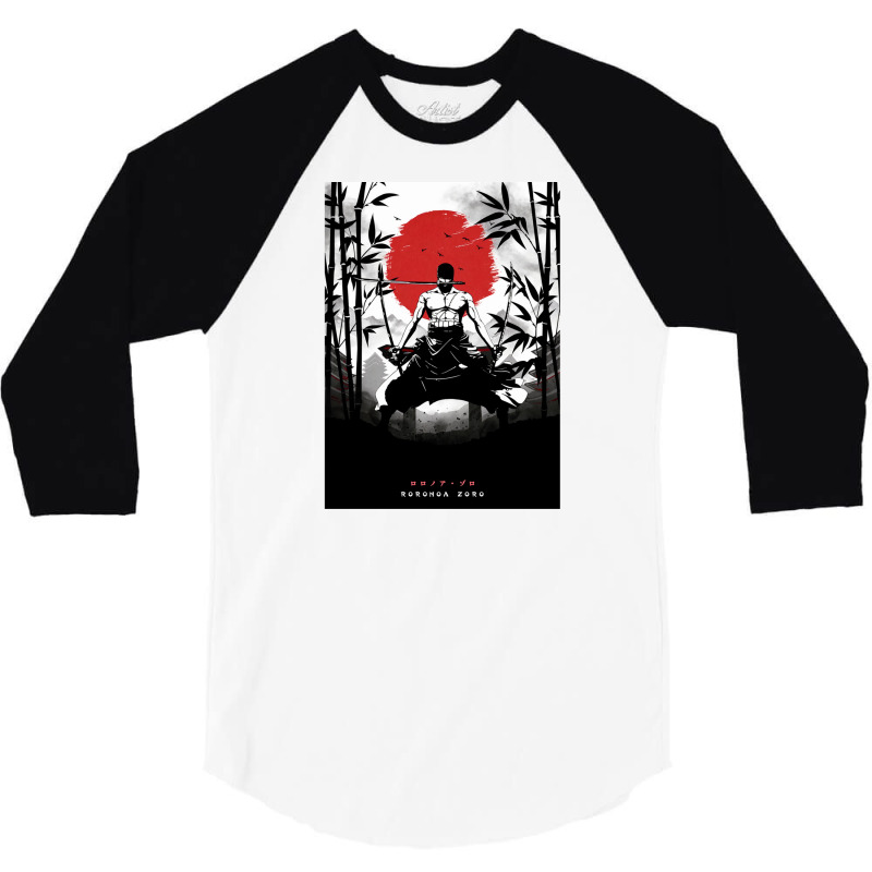 One Piece Zoro 3/4 Sleeve Shirt | Artistshot