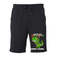 Watch Out Kindergarten Here I Come Dinosaur  (17) Fleece Short | Artistshot