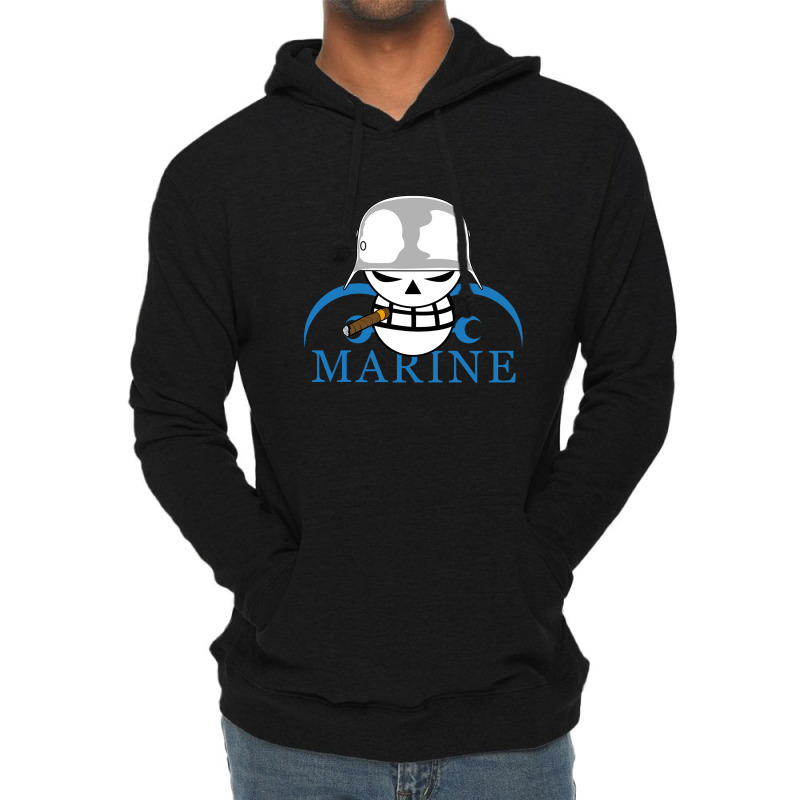 Marine One Piece Lightweight Hoodie | Artistshot