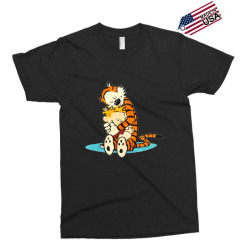 Calvin and Hobbes Hug Exclusive T-shirt | Artistshot