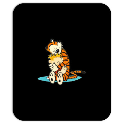 Calvin And Hobbes Hug Mousepad Designed By Rakuzan