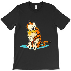 Calvin and Hobbes Hug T-Shirt | Artistshot