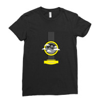 Yellow Guitar Strings 1 Ladies Fitted T-shirt | Artistshot