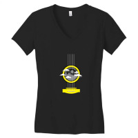 Yellow Guitar Strings 1 Women's V-neck T-shirt | Artistshot