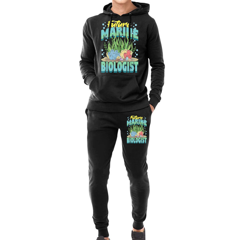 Future Marine Biologist Ocean Life Marine Biology Student Hoodie & Jogger Set | Artistshot