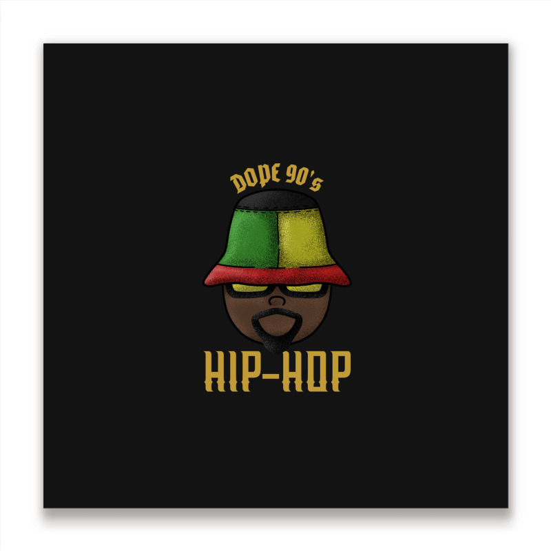 Dope 90's Hip-hop Metal Print Square | Artistshot