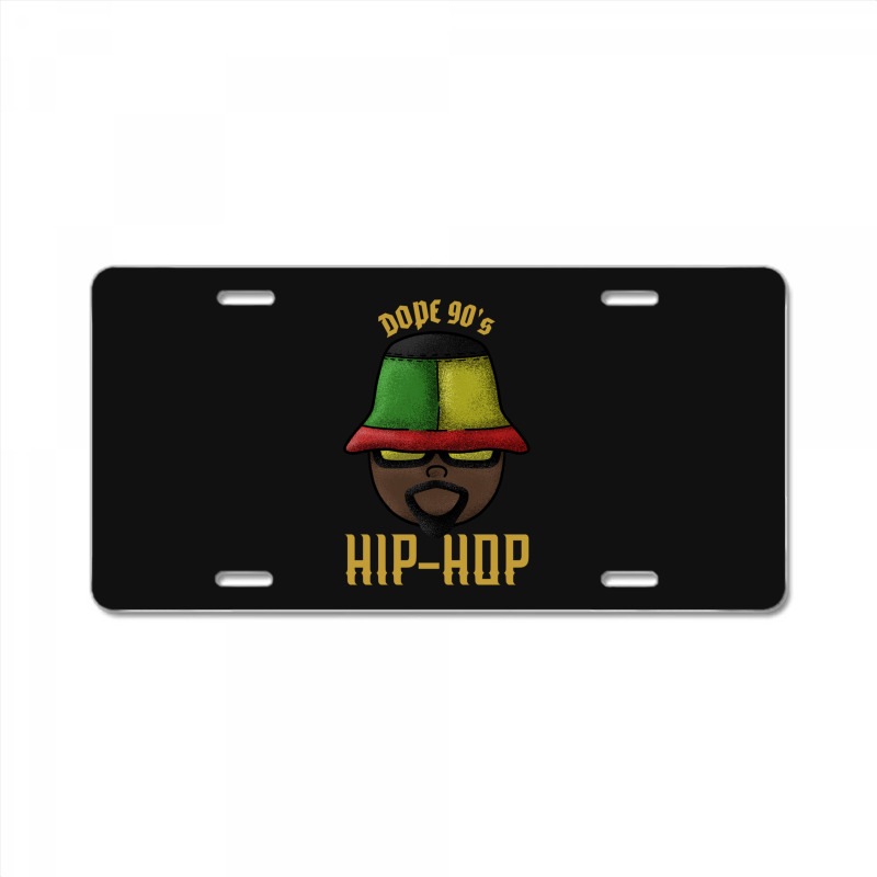 Dope 90's Hip-hop License Plate | Artistshot