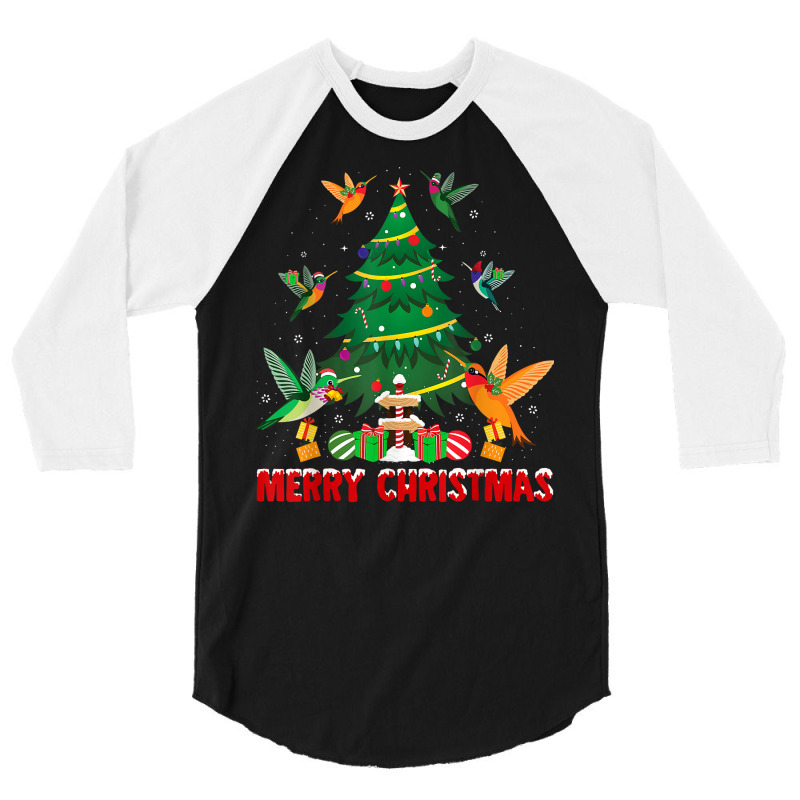 Merry Christmas Light Ugly Pajamas Santa Design Hat Xmas T Shirt 3/4 Sleeve Shirt by cm-arts | Artistshot