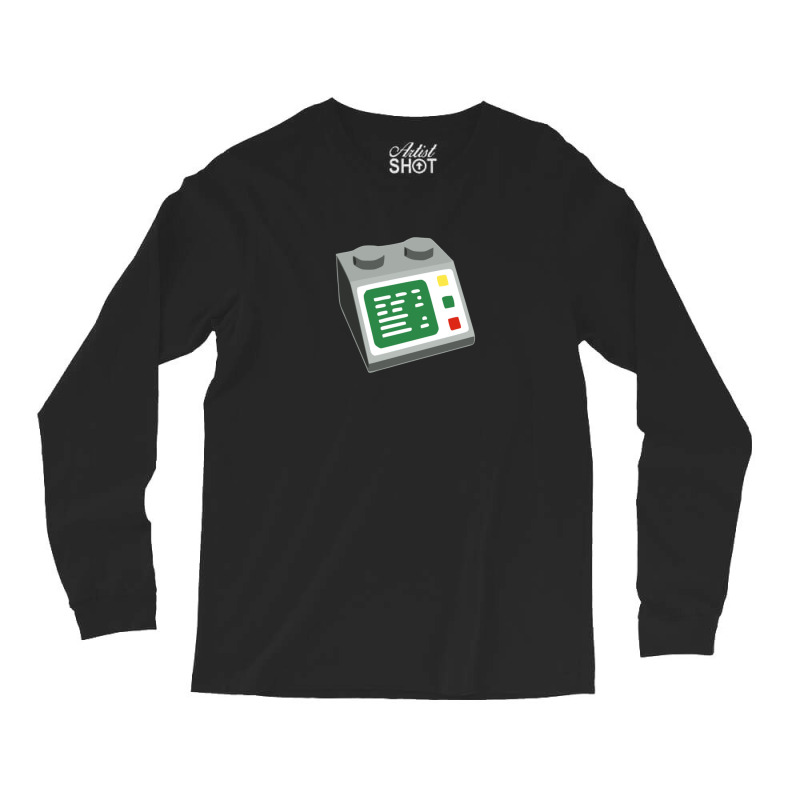 Toy Brick Computer Console Long Sleeve Shirts | Artistshot