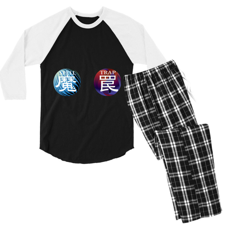 Spells And Traps Men's 3/4 Sleeve Pajama Set | Artistshot