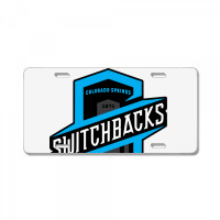 Colorado Springs Switchbacks Fc License Plate | Artistshot