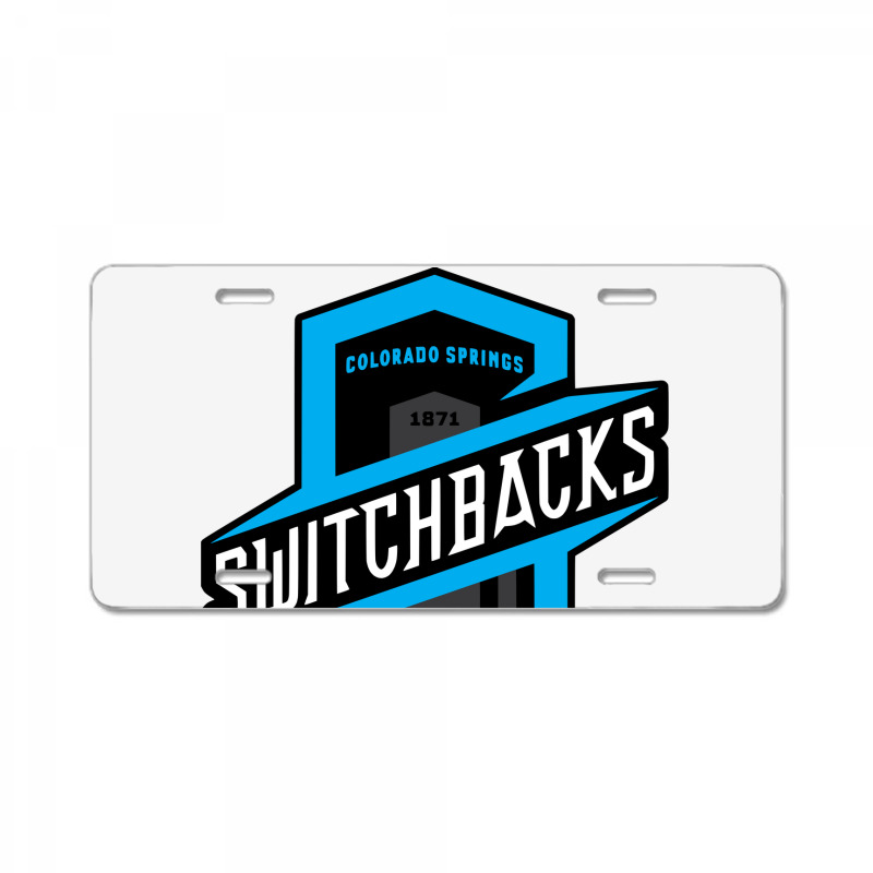 Colorado Springs Switchbacks Fc License Plate | Artistshot