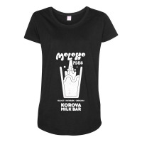 Moloko Plus A Clockwork Orange Maternity Scoop Neck T-shirt | Artistshot