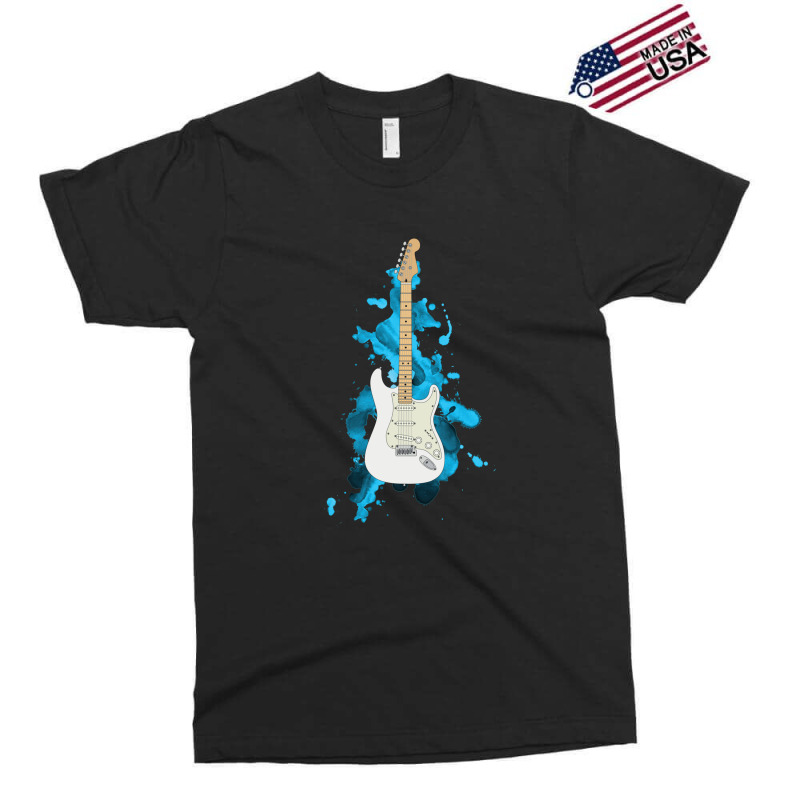 S Style Electric Guitar Polar White Color Exclusive T-shirt by BrandonDriskell | Artistshot