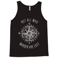 Not All Who Wander Are Los Compass Travel Gypsy Tees Tank Top | Artistshot