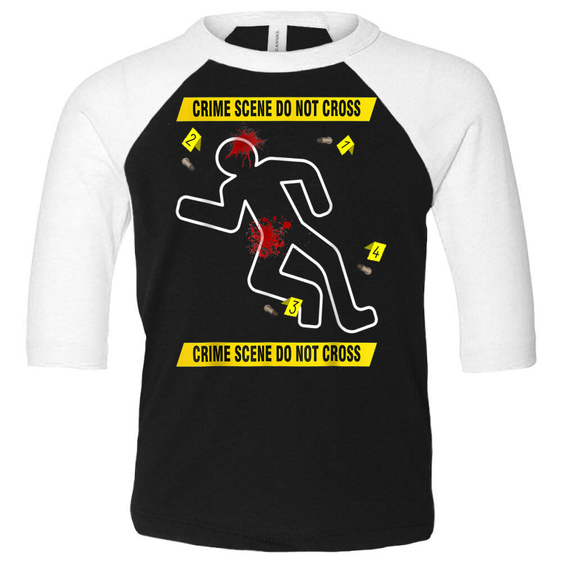 Crime Scene Investigation, Forensic Evidence, Csi Police T Shirt Toddler 3/4 Sleeve Tee by cm-arts | Artistshot