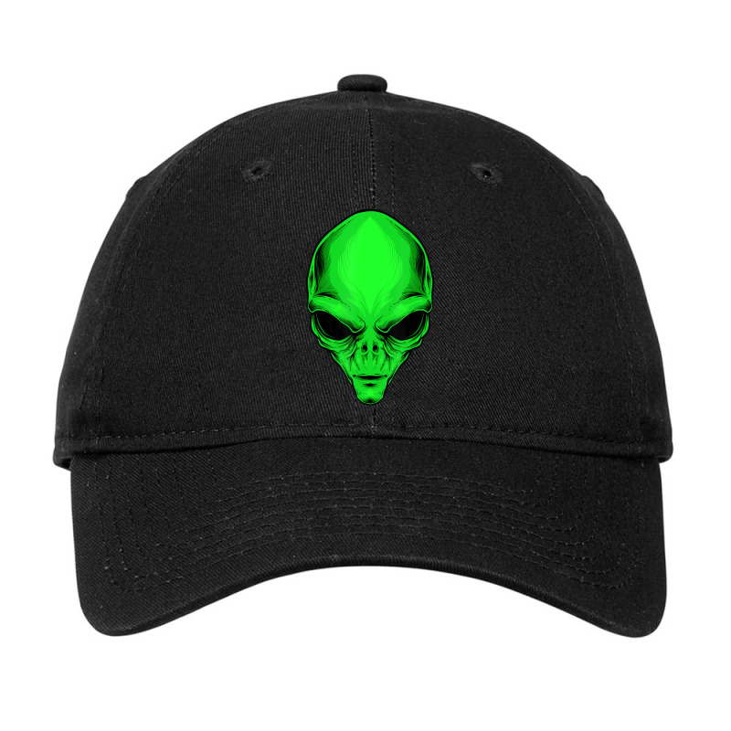 Alien Head  Extraterrestrial Head Adjustable Cap by doboc | Artistshot