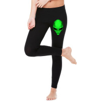 Alien Head  Extraterrestrial Head Legging | Artistshot