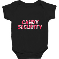 Funny Candy Security Easy Halloween Costume Tick Or Treat Pullover Hoo Baby Bodysuit | Artistshot