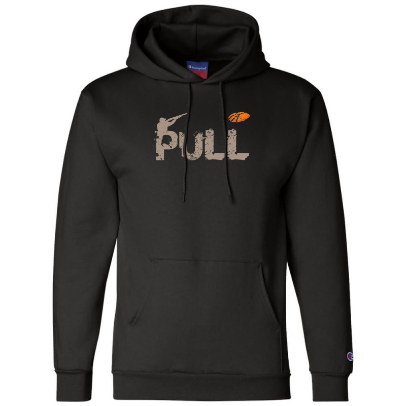 Clay Pigeon Shooting Clay Pigeon Hunter Shooting Throwing Target Pull  Champion Hoodie | Artistshot