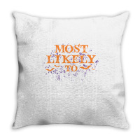 Most Likely To Halloween Be Bad And Boo Jee Matching Long Sleeve T Shi Throw Pillow | Artistshot