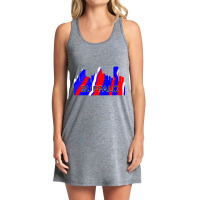 Buffalo Skyline Red White And Blue Tank Dress | Artistshot