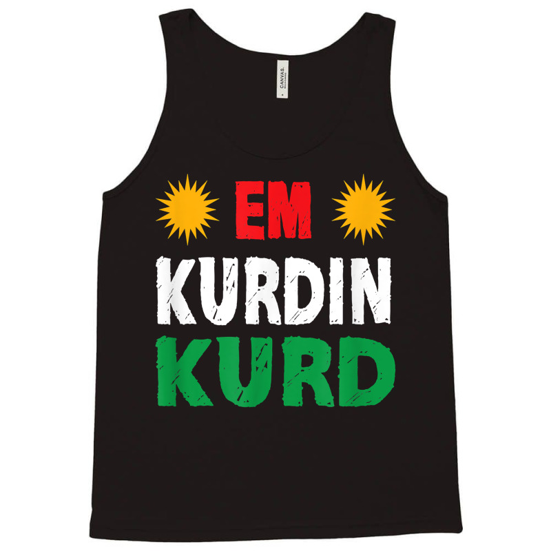 Kurden Kurdistan Newroz Kurdi Flag Her Biji Kurdistan T Shirt Tank Top by cm-arts | Artistshot