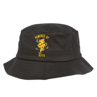 Powered By Pizza Kids Men Women Cool Pizza Lover Bucket Hat | Artistshot