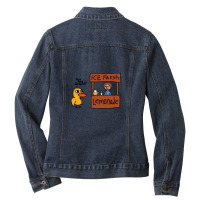 Lemonade Stand Got Any Grapes Ladies Denim Jacket | Artistshot