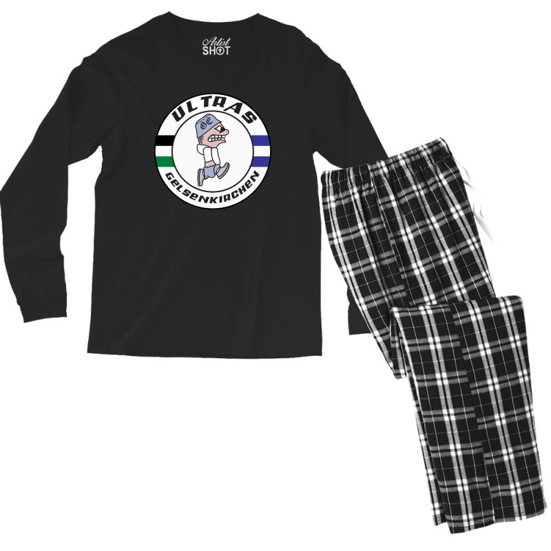 Ultras Gelsenkirchen Men's Long Sleeve Pajama Set | Artistshot