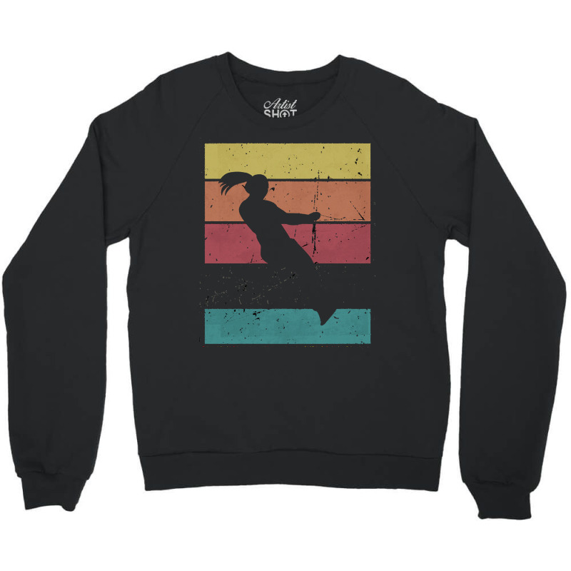 Girl T  Shirt Girl Waterski T  Shirt Crewneck Sweatshirt by pfahey | Artistshot