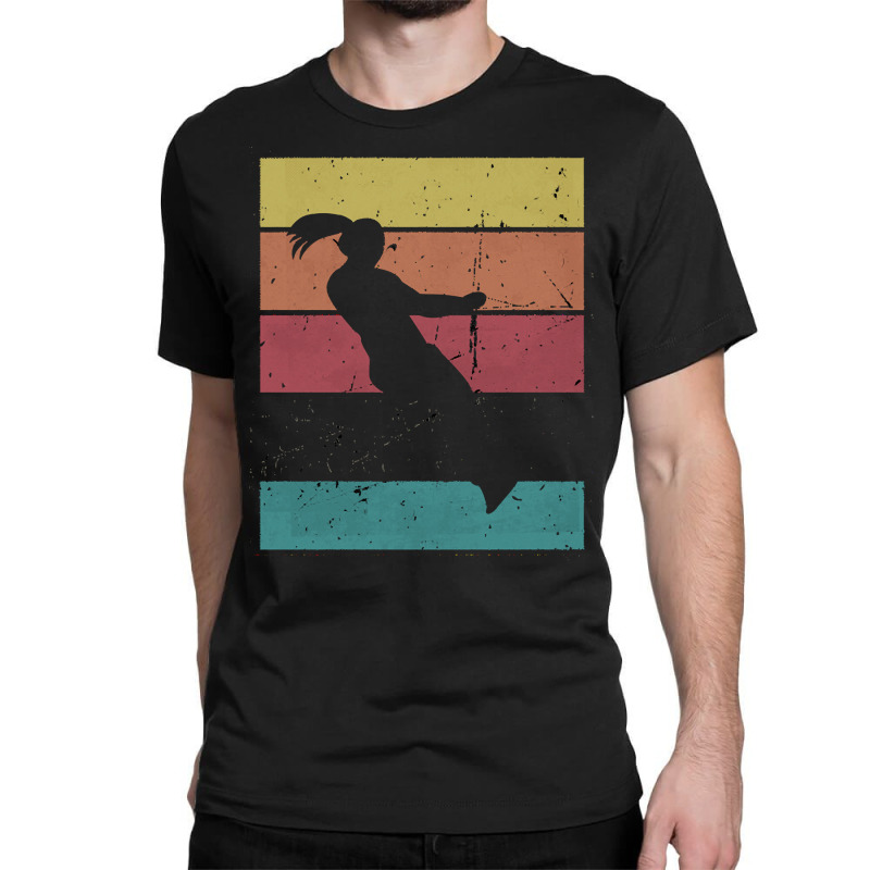 Girl T  Shirt Girl Waterski T  Shirt Classic T-shirt by pfahey | Artistshot