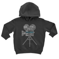 Cinematographer, Filmmaker Camera Crew Toddler Hoodie | Artistshot