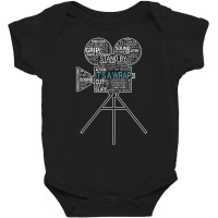 Cinematographer, Filmmaker Camera Crew Baby Bodysuit | Artistshot