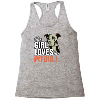 This Girl Loves Pitbull Racerback Tank | Artistshot