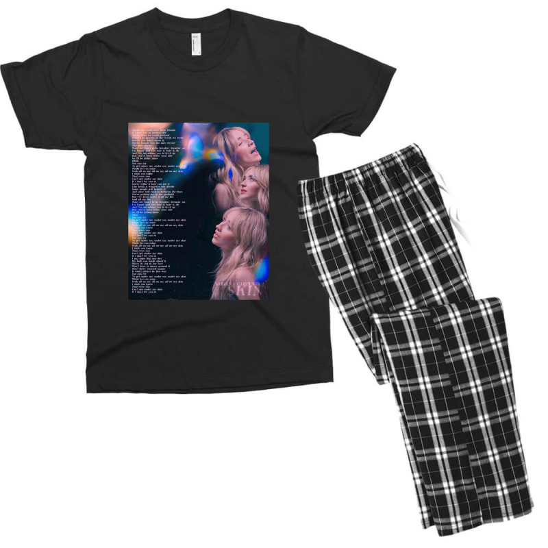 Sabrina Skin Lyrics Men's T-shirt Pajama Set | Artistshot