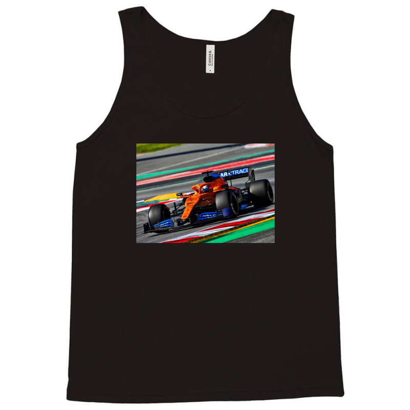 Daniel Ricciardo Racing His 2021 F1 Car Tank Top by HeatherThomas | Artistshot