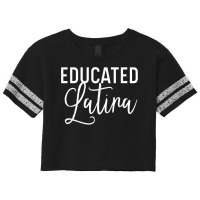 Educated Latina Scorecard Crop Tee | Artistshot