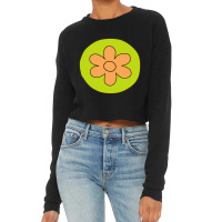 Hippy Flower Cropped Sweater | Artistshot