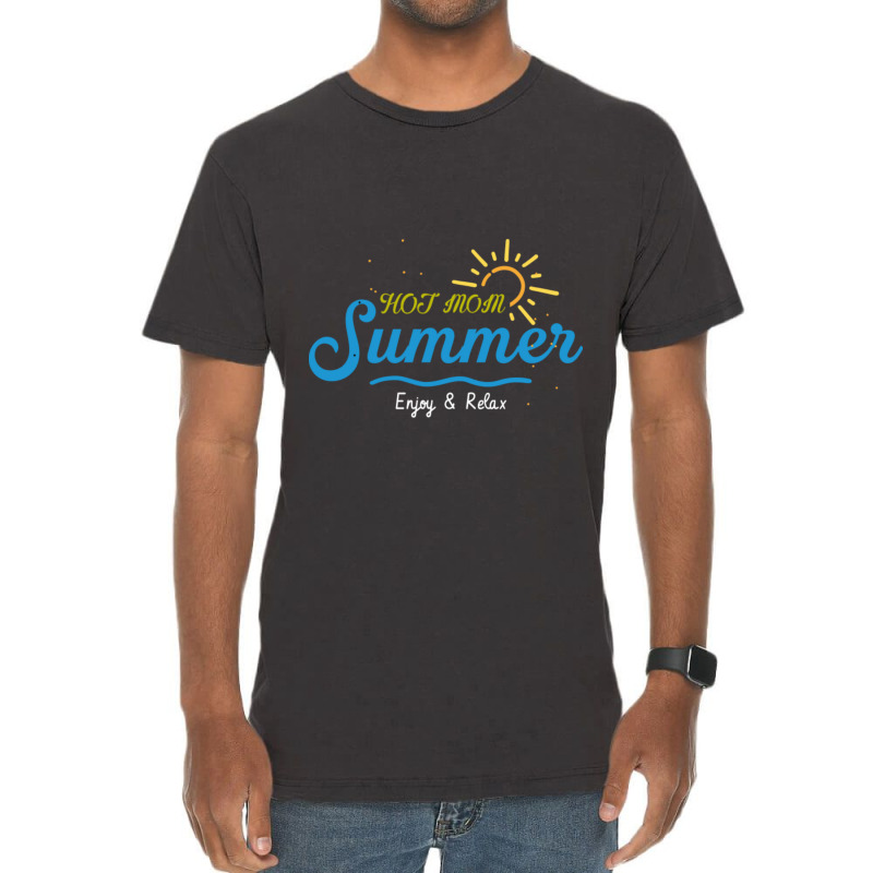 Hot Mom Summer Vintage T-shirt | Artistshot