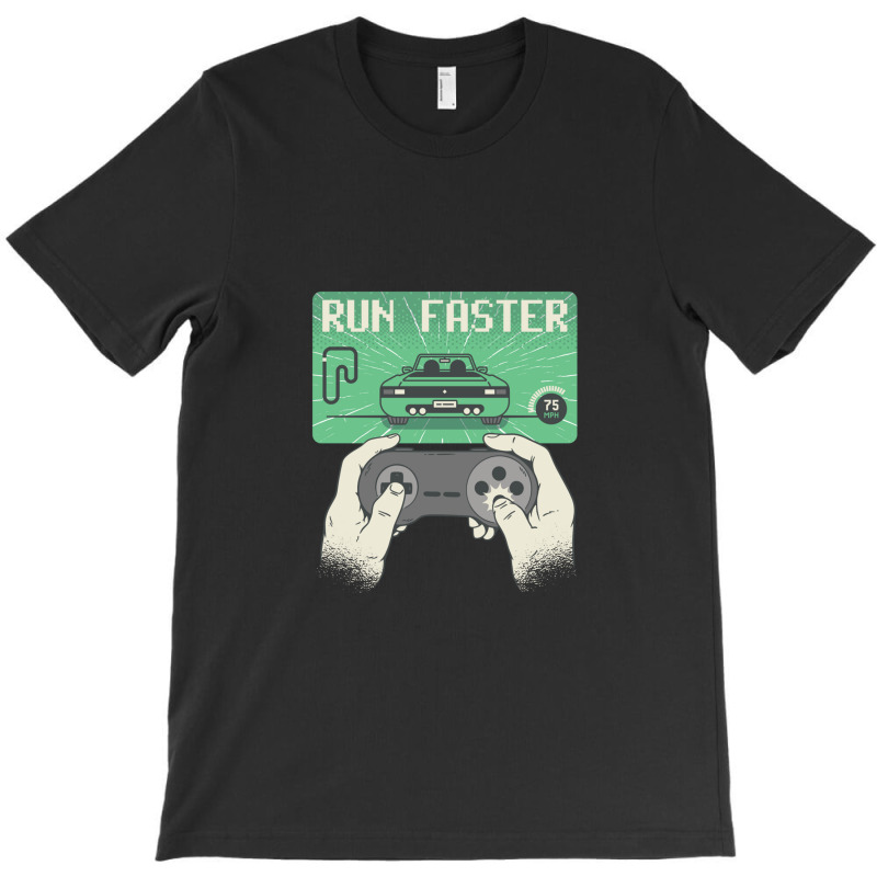 Run Faster Joystick Gaming T-Shirt by IrvetteDove | Artistshot