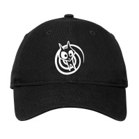 Hypnotic Cat Christmas Present Adjustable Cap | Artistshot